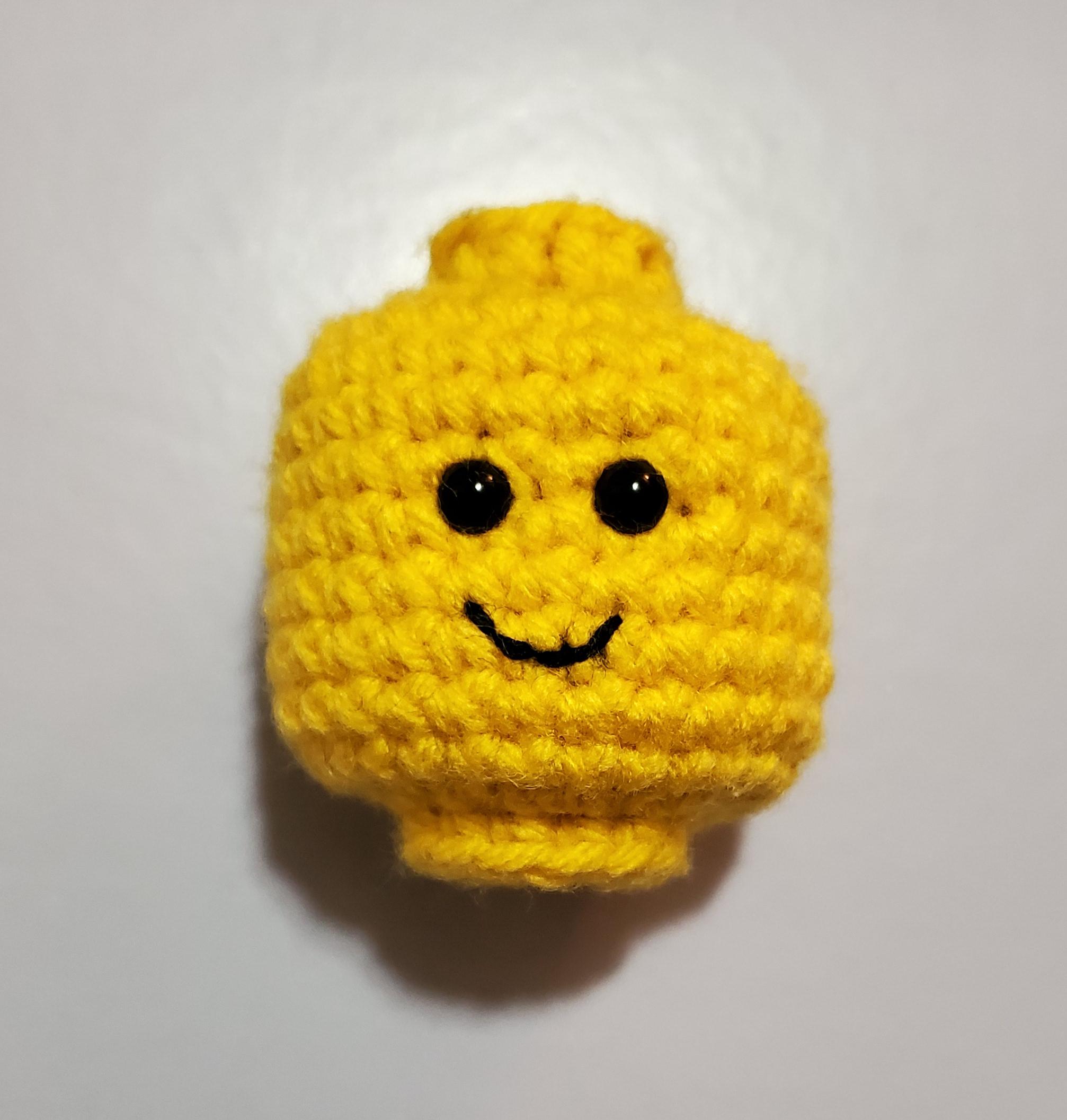 Finished Lego Head