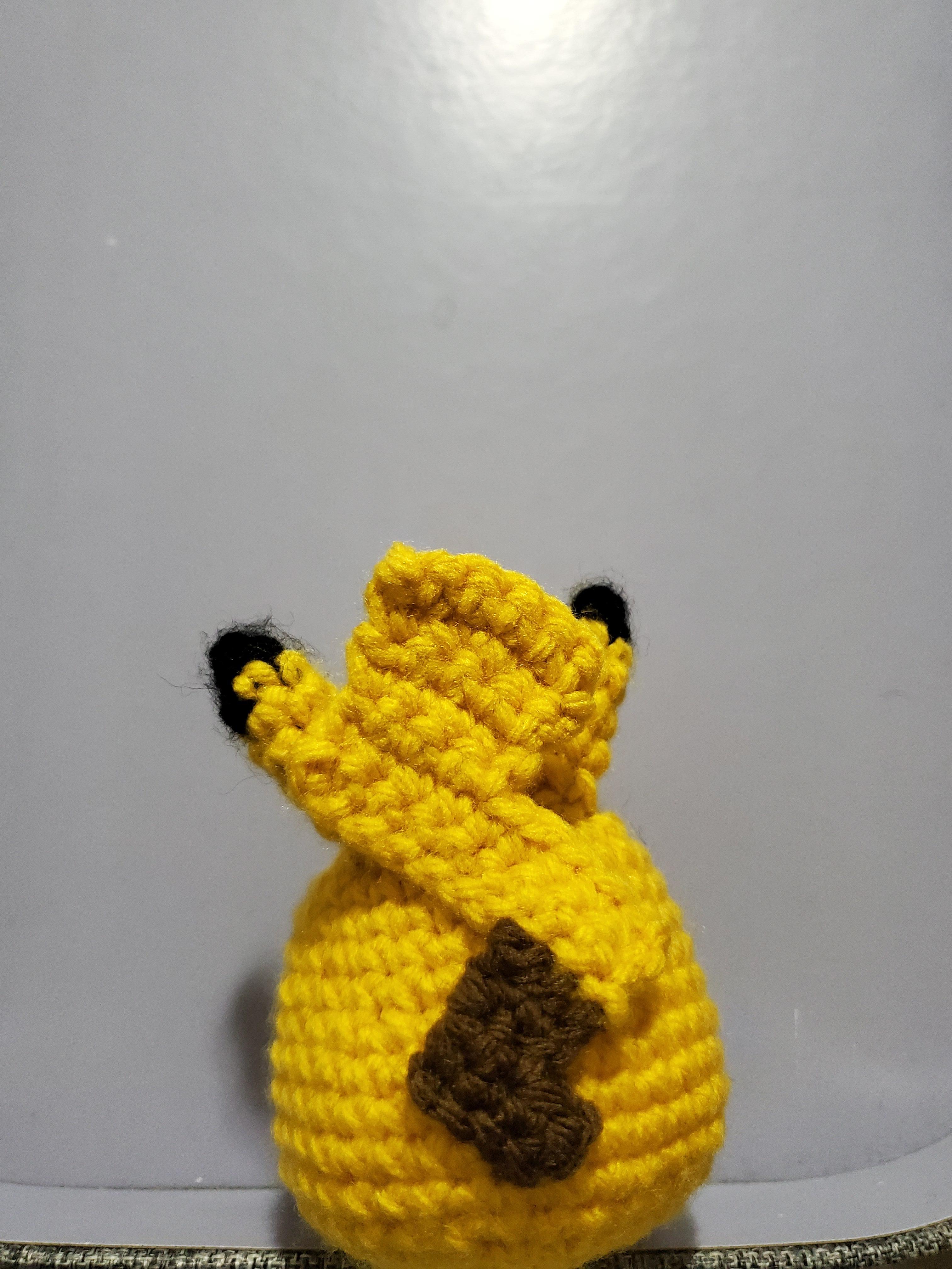 Pikachu Bunny Back